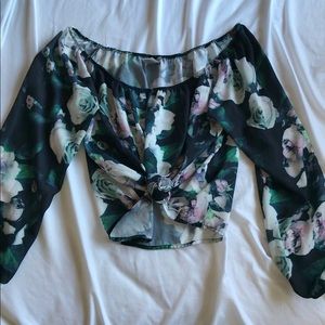 Flowy floral top